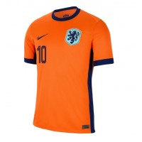 Niederlande Memphis Depay #10 Heimtrikot EM 2024 Kurzarm